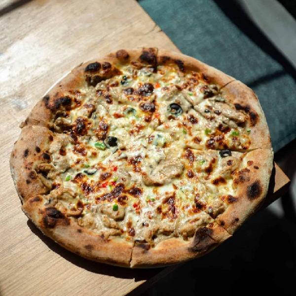 پیتزا چیکن آلفردو