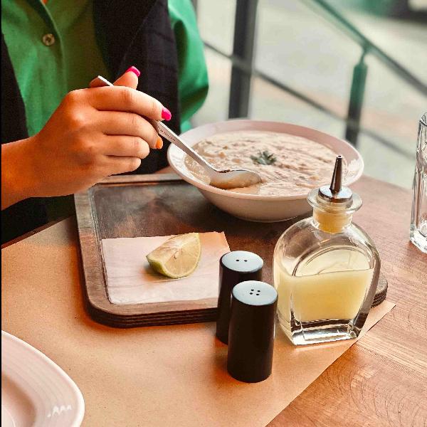 سوپ مخصوص رشن (سفید)