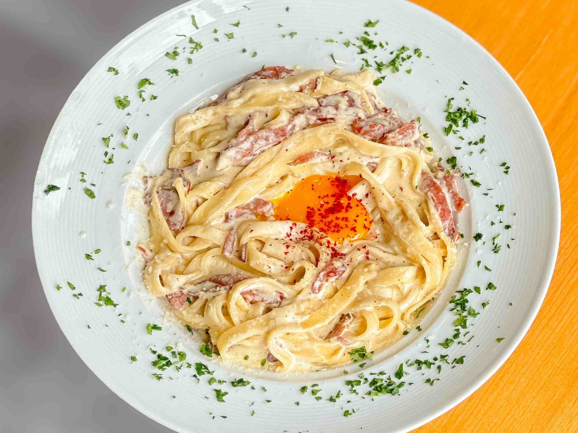 پاستا کاربونارا