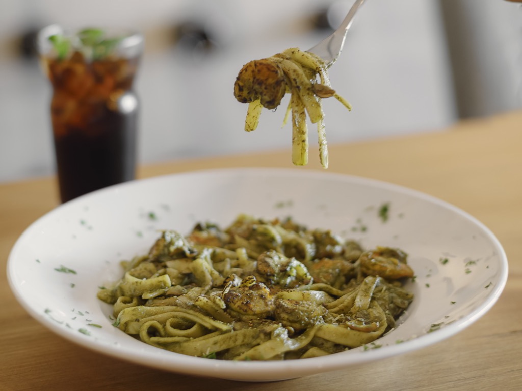 پاستا دریایی پستو