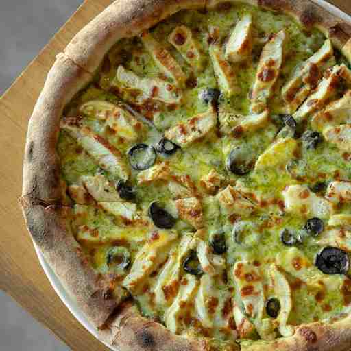 پیتزا چیکن پستو